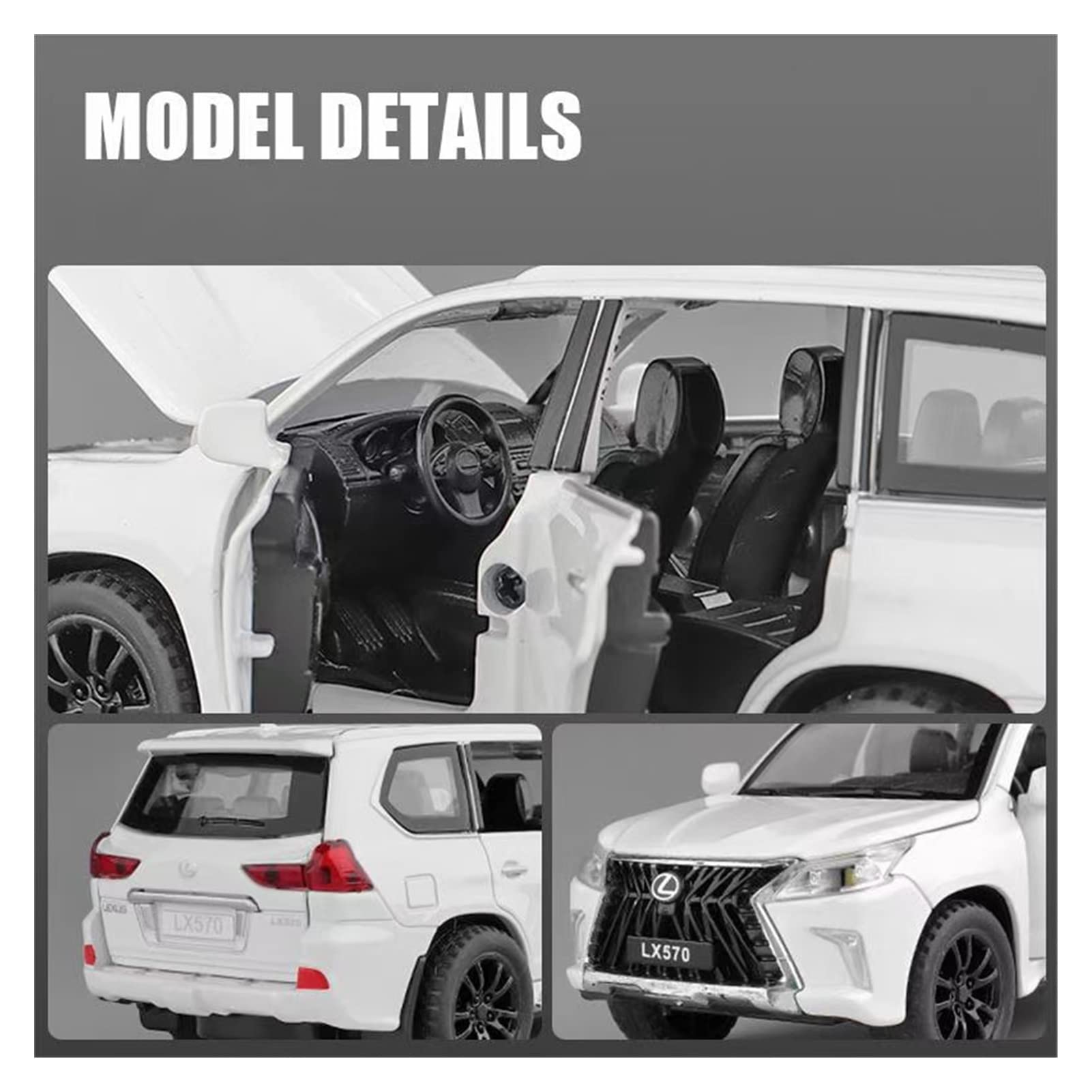 Amazon.co.jp: ミニカー スケールモデルカー 1:32レクサスLX570 SUV